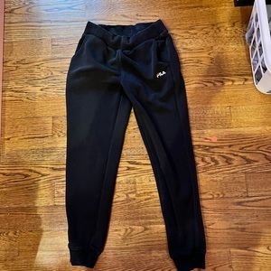 Fila black sweatpants